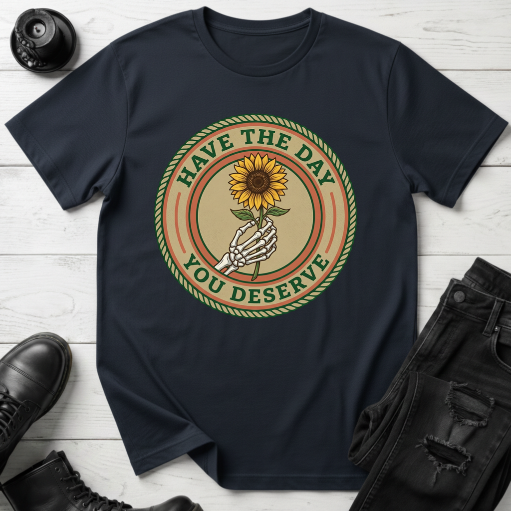 Have The Day You Deserve T-Shirt