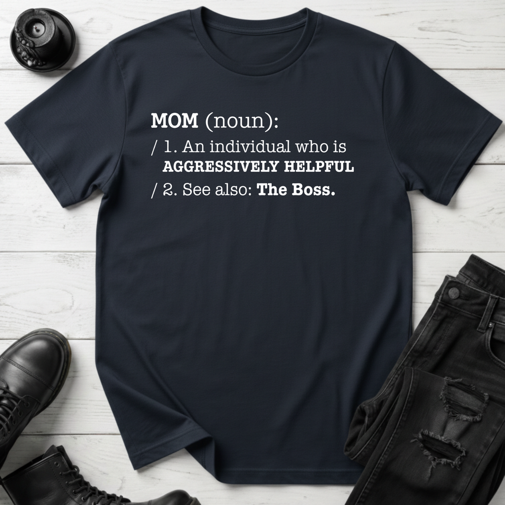 Mom the Boss T-Shirt