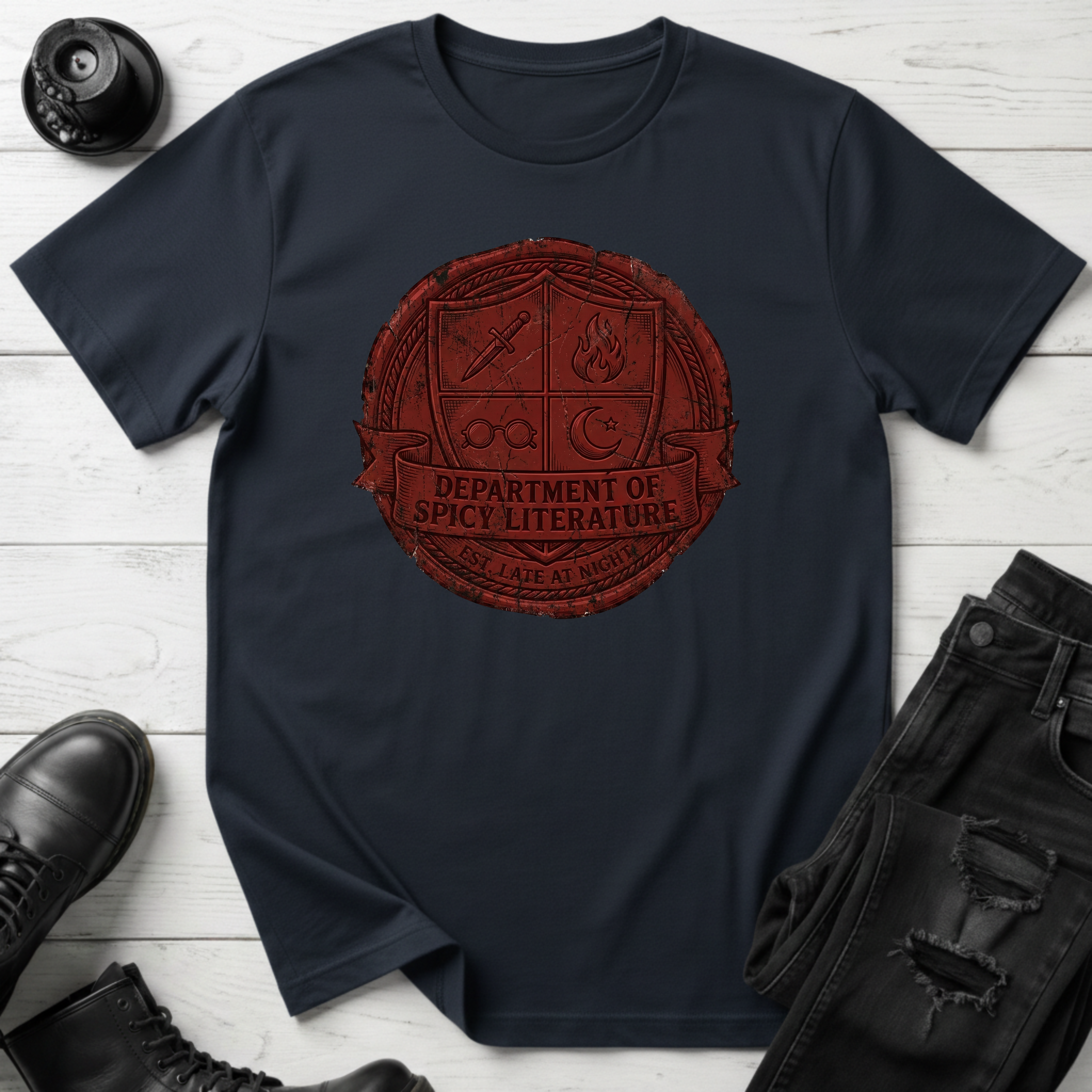 Department of Spicy Literature T-Shirt