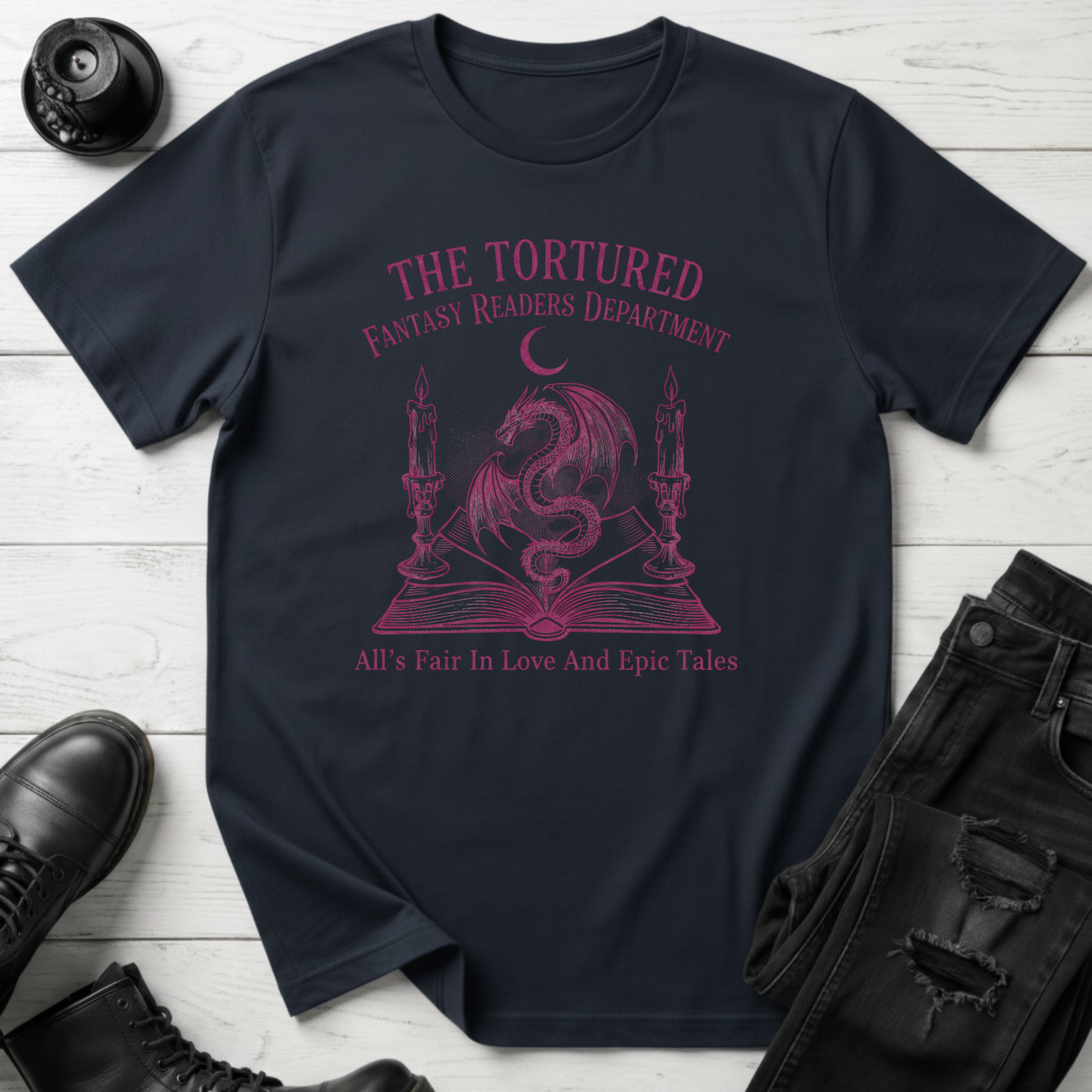 Tortured Fantasy Readers Department T-Shirt
