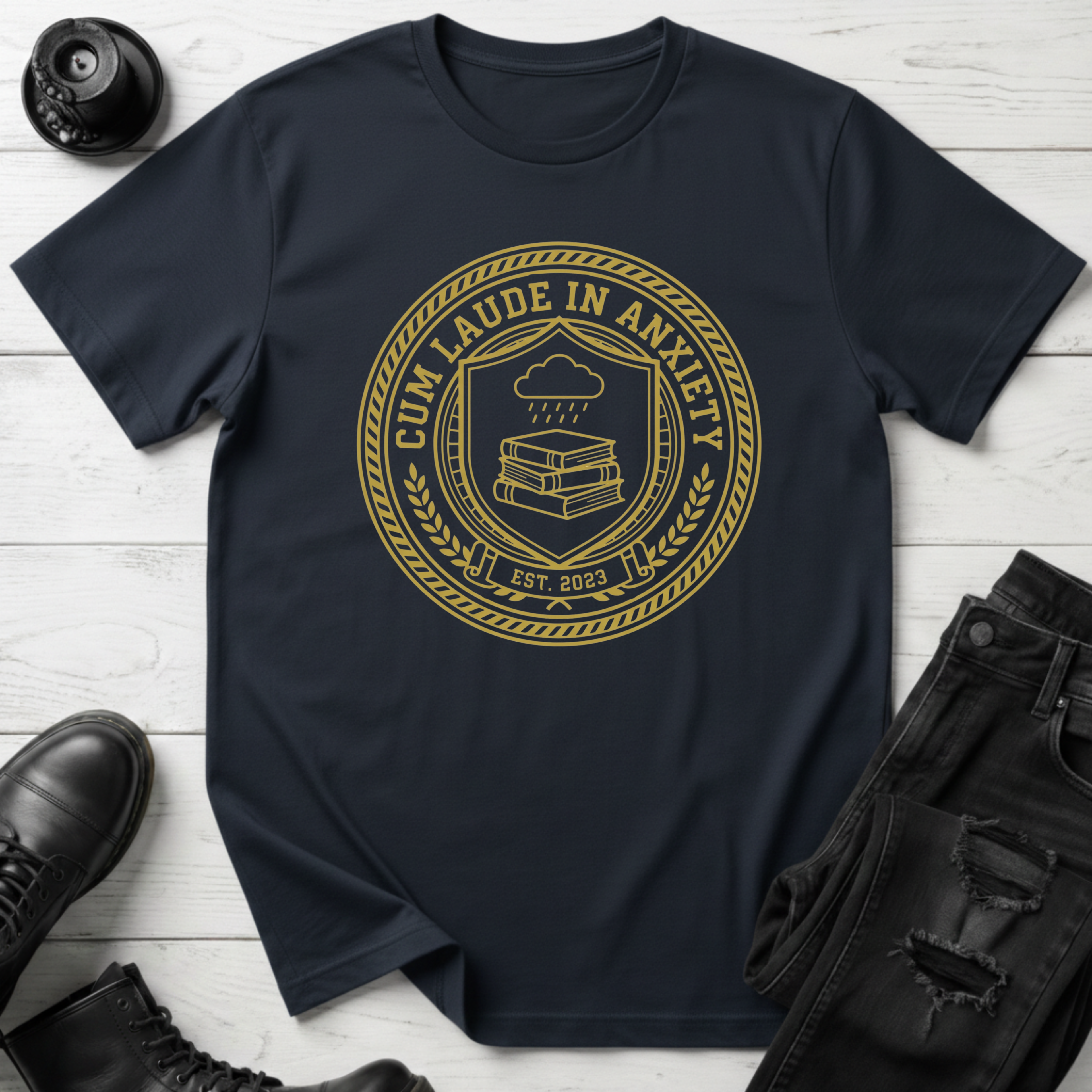 Cum Laude In Anxiety T-Shirt