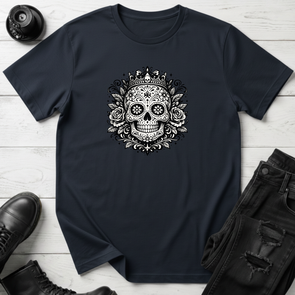 Crowned Sugar Skull T-Shirt