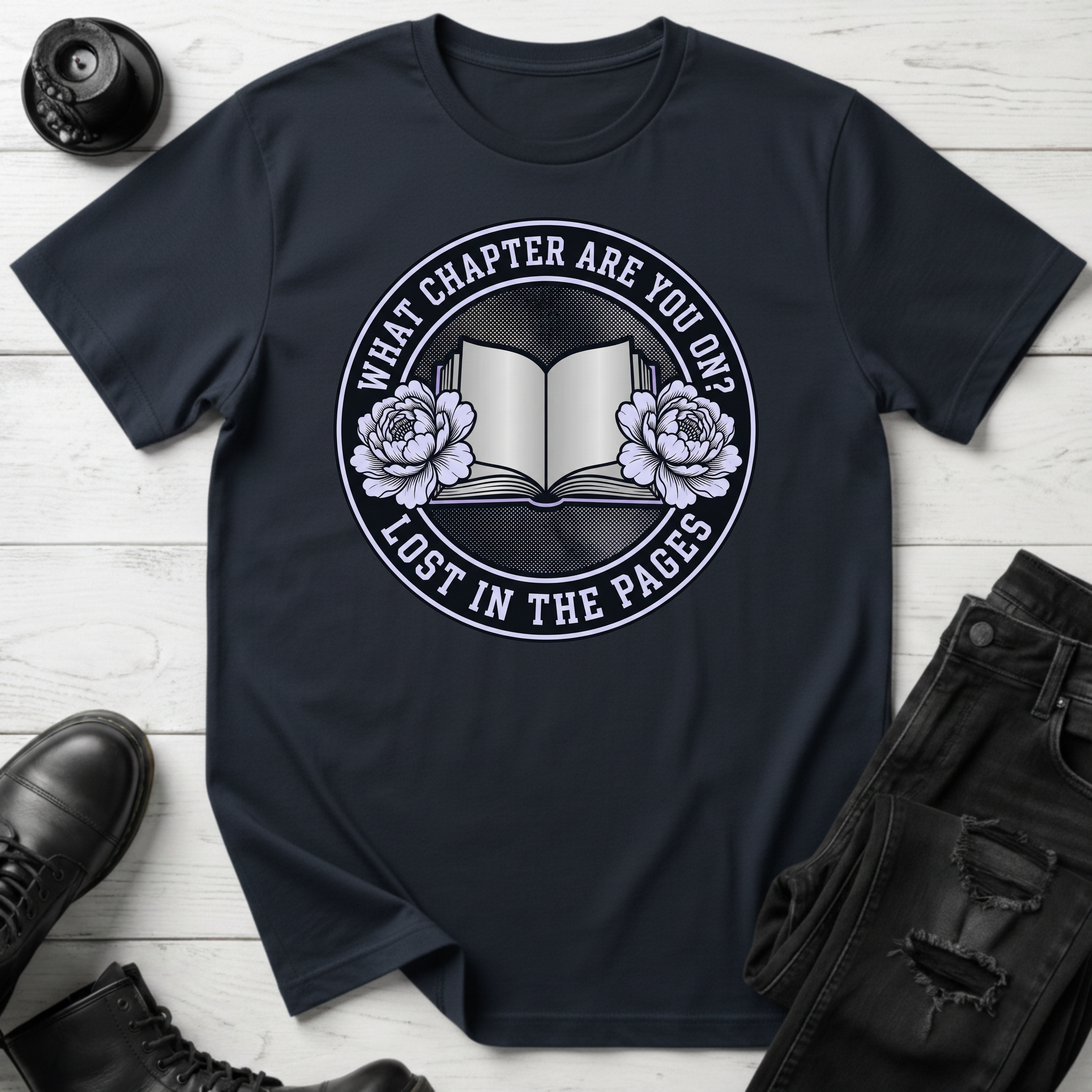 What Chapter Are You on? Lost In The Pages T-Shirt