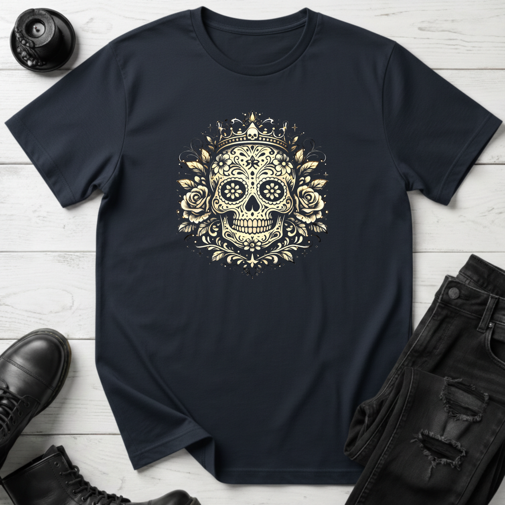 Crowned Sugar Skull T-Shirt