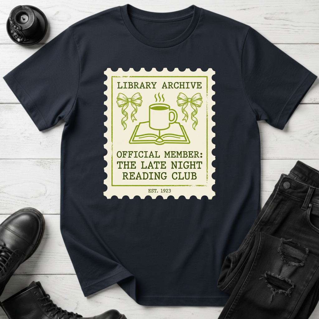 Library Archive Stamp T-Shirt