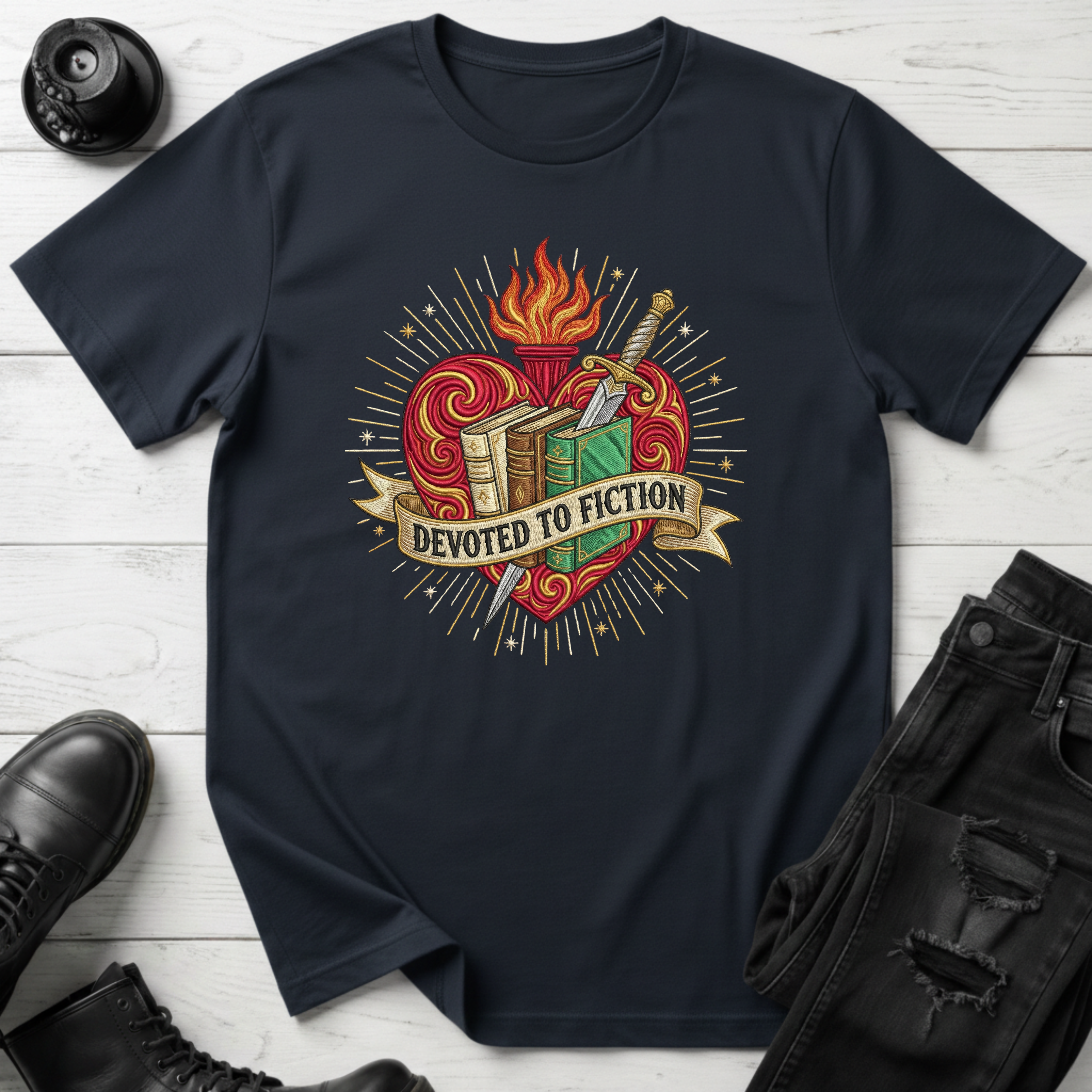 Devoted to Fiction T-Shirt