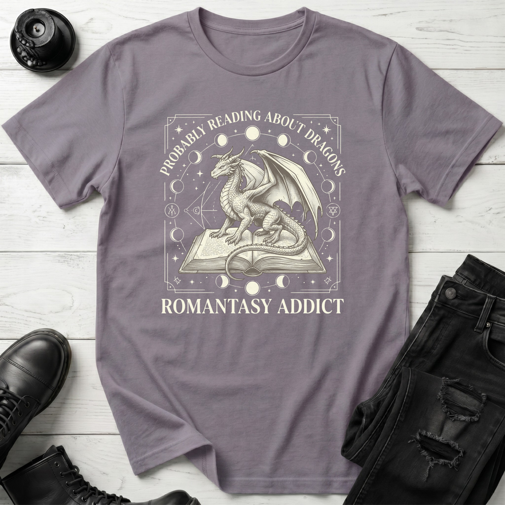 Probably Reading About Dragons T-Shirt