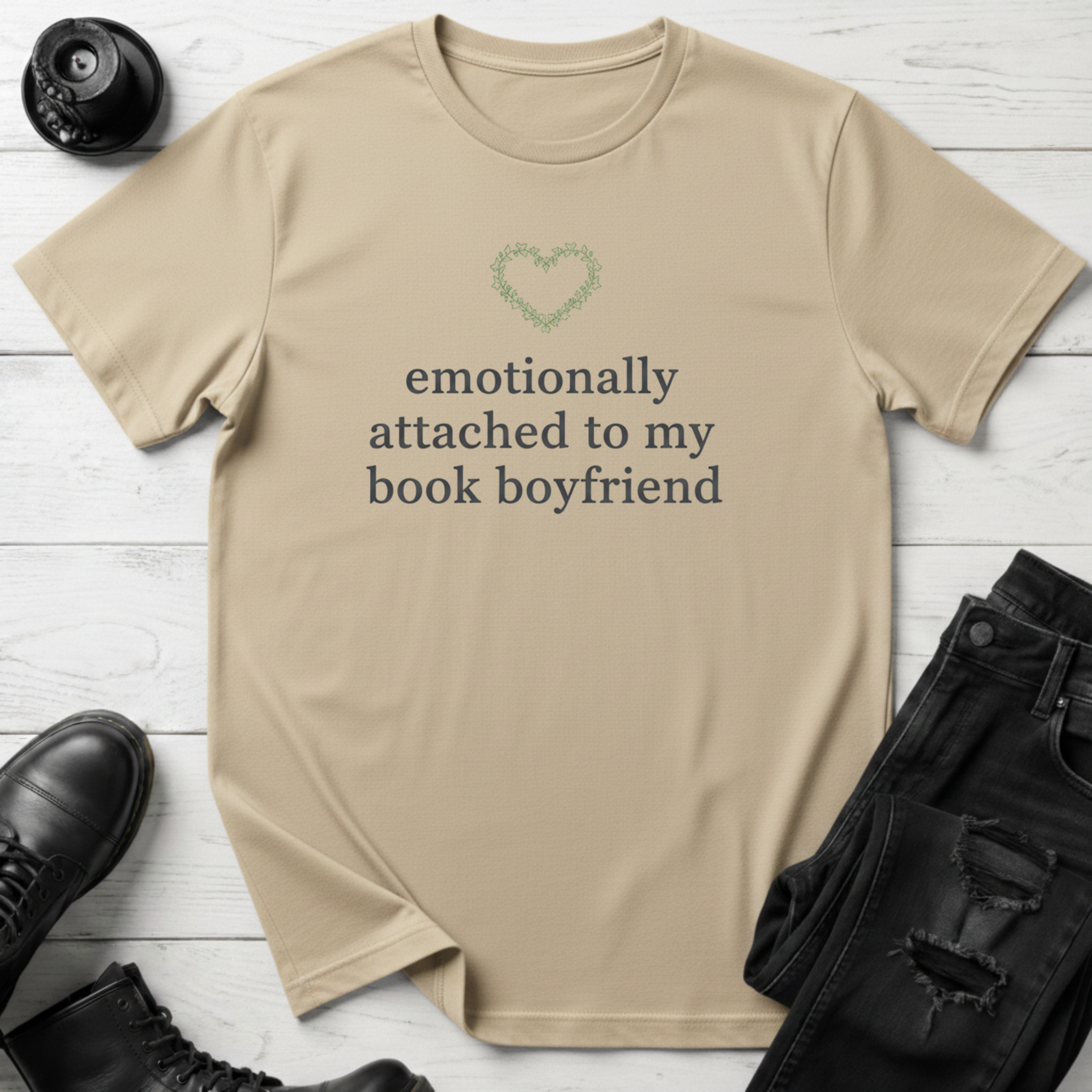 Emotionally Attached To My Book Boyfriend T-Shirt
