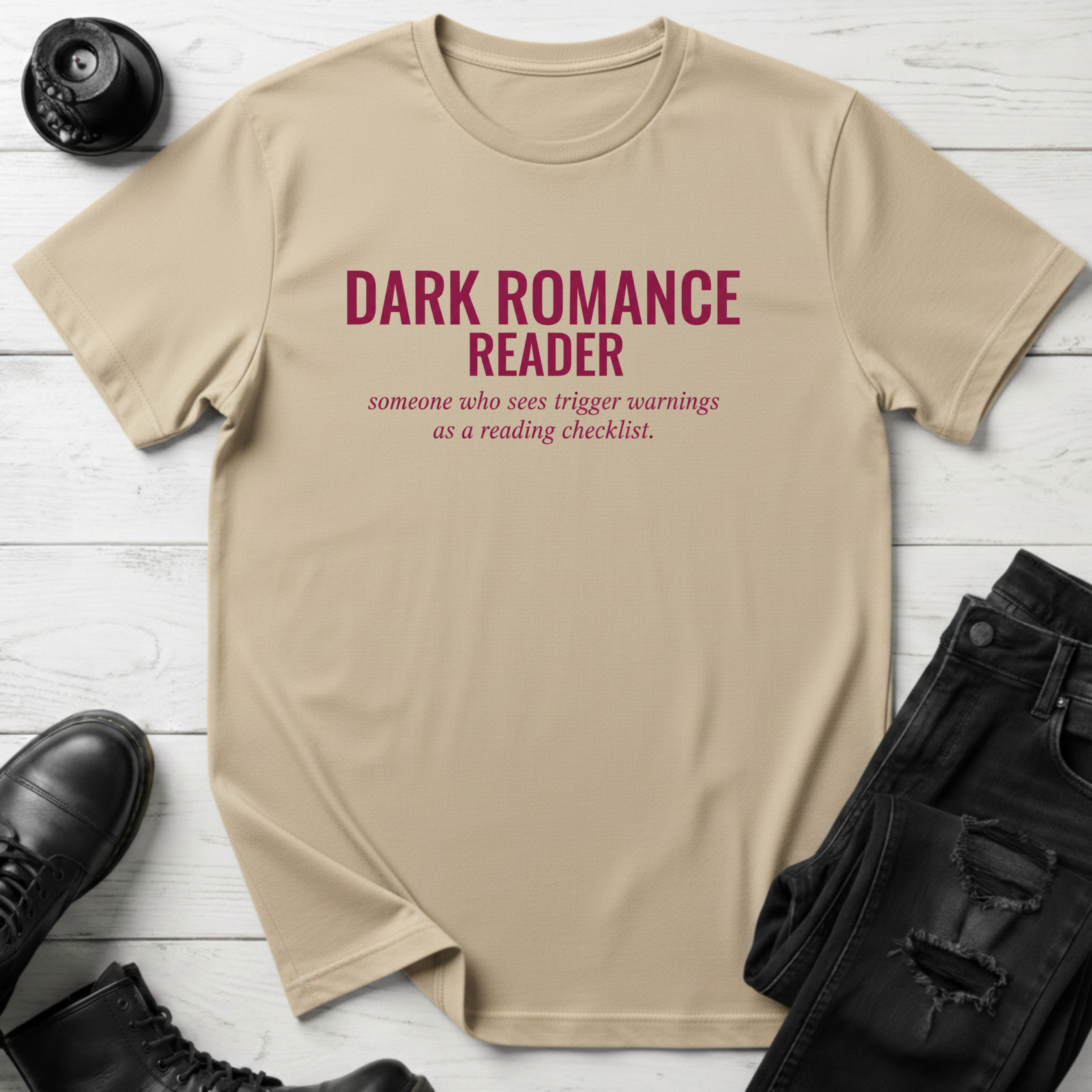 Dark Romance Reader T-Shirt