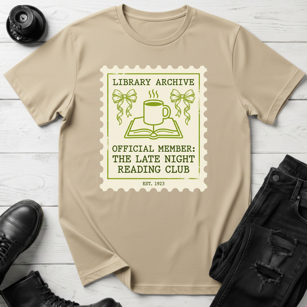 Library Archive Stamp T-Shirt