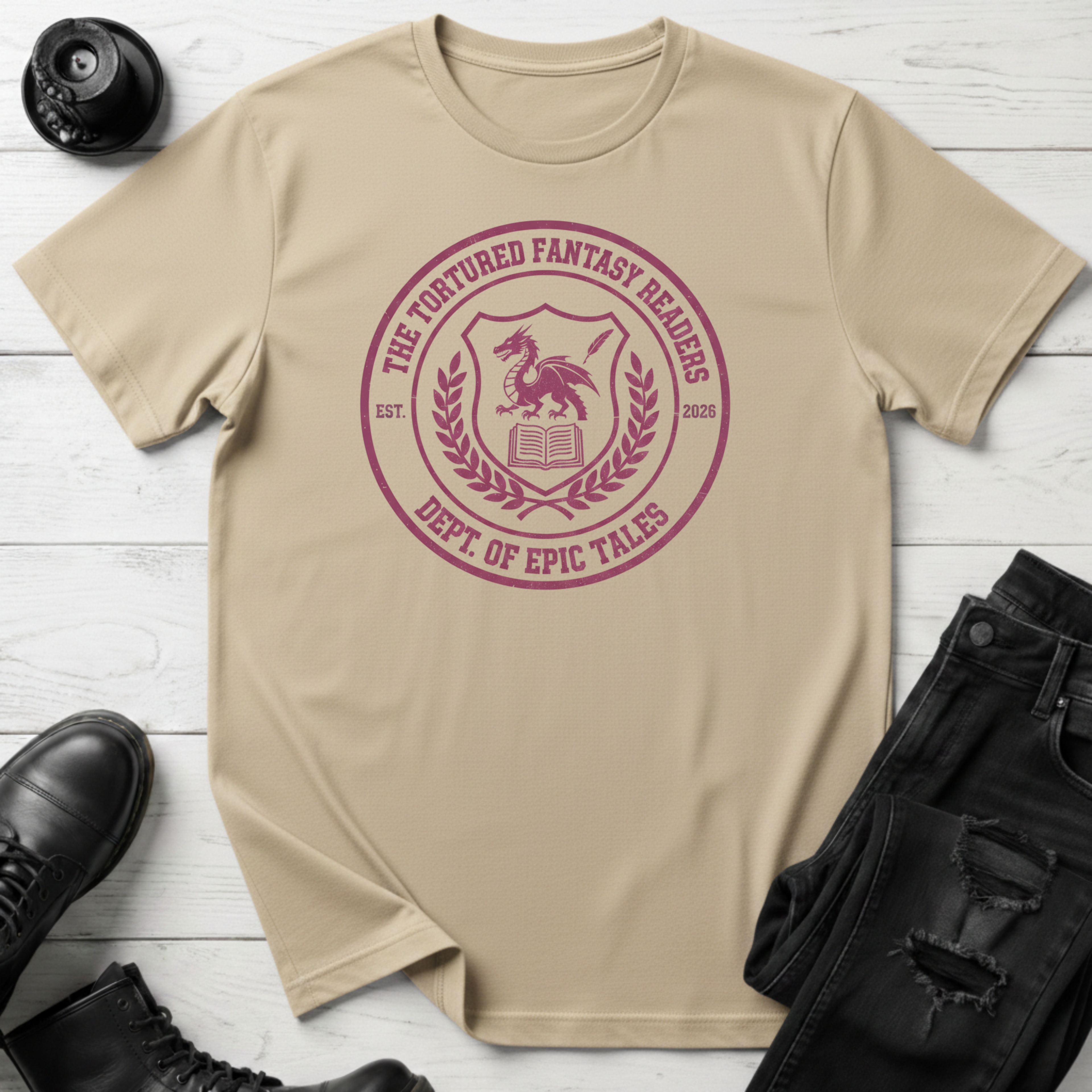 The Tortured Fantasy Readers T-shirt