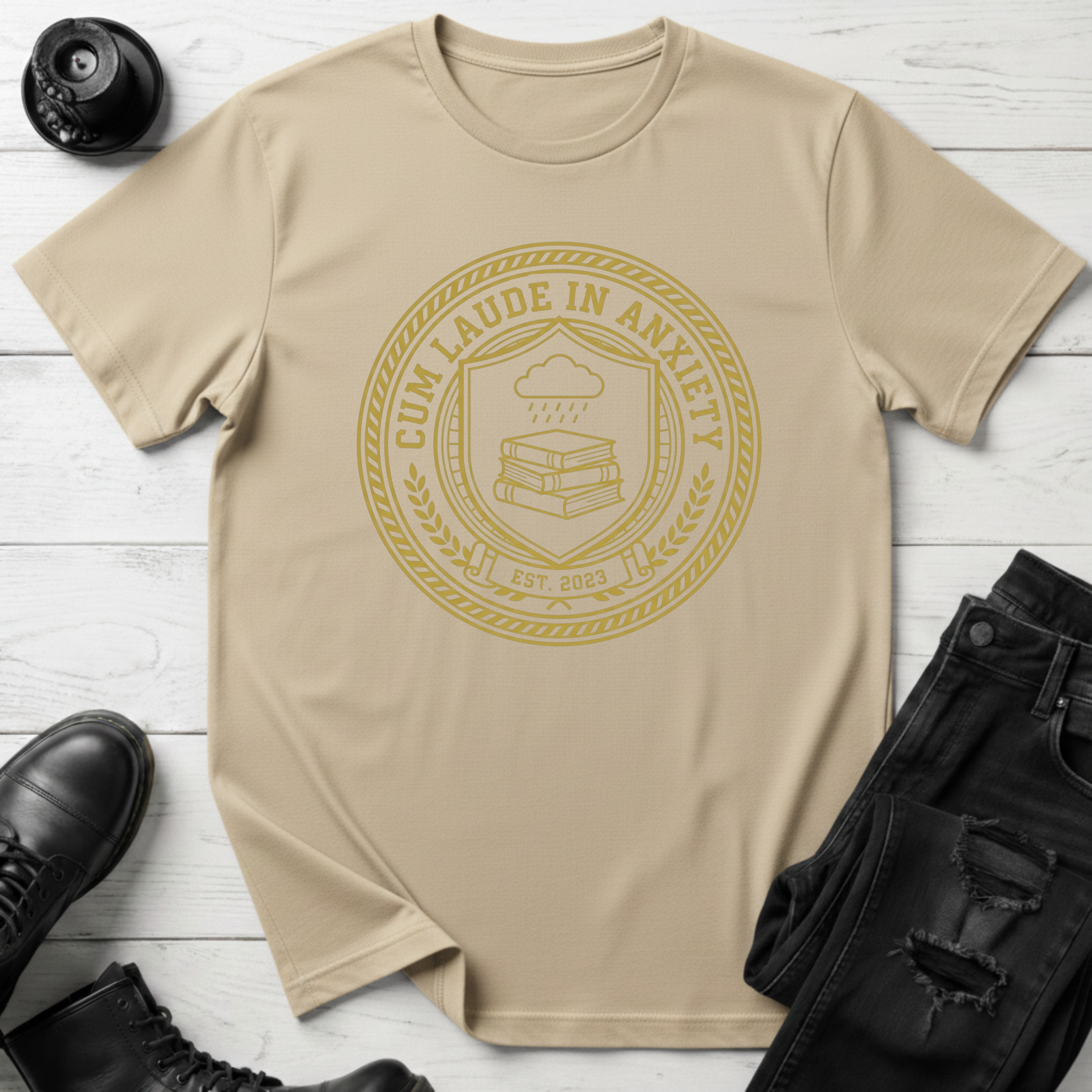 Cum Laude In Anxiety T-Shirt