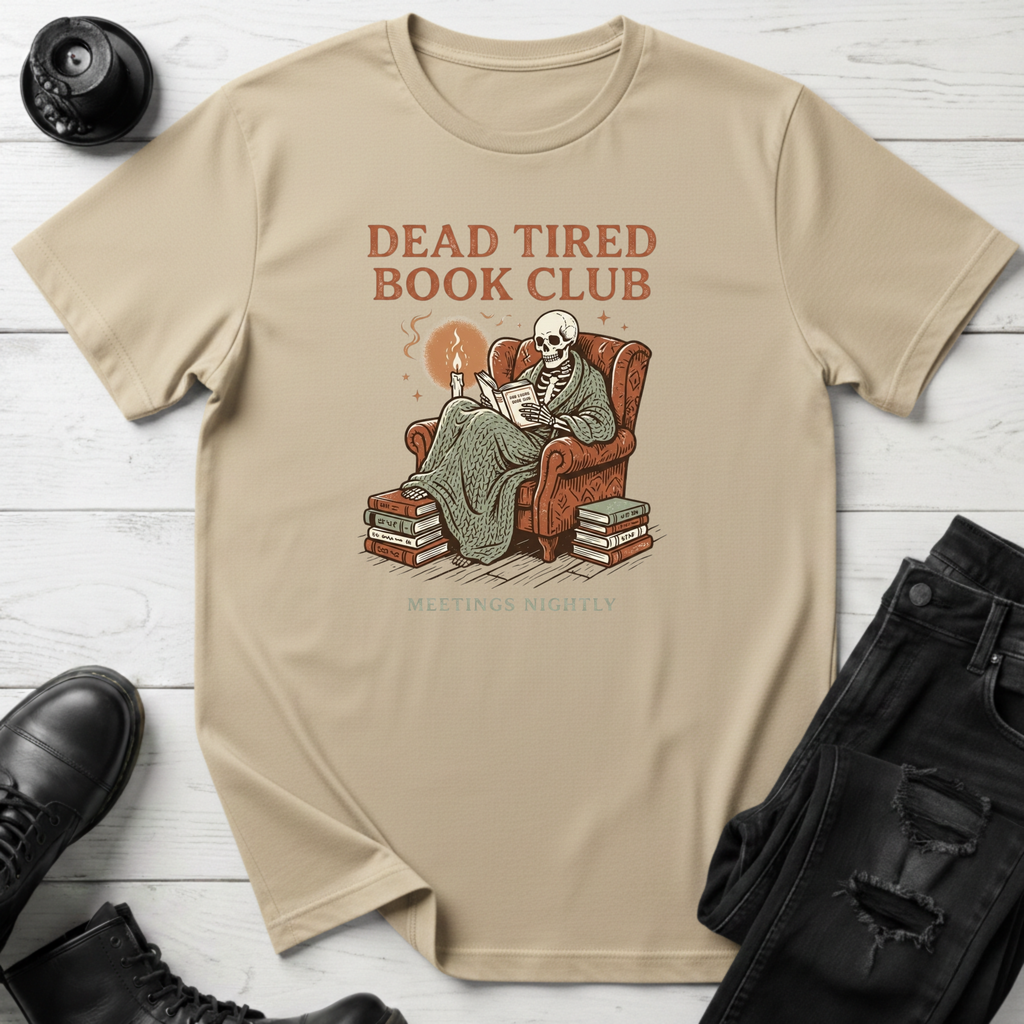 Dead Tired Reading Club T-Shirt