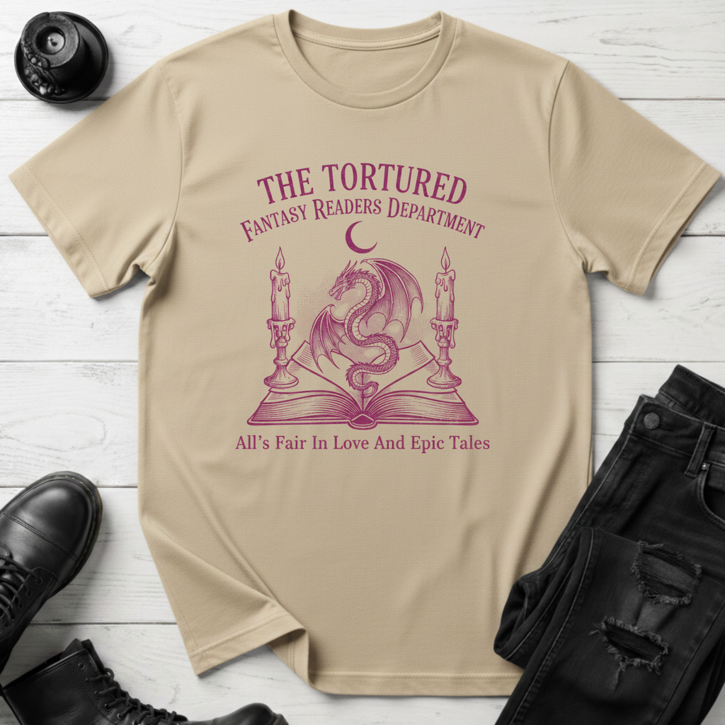 Tortured Fantasy Readers Department T-Shirt