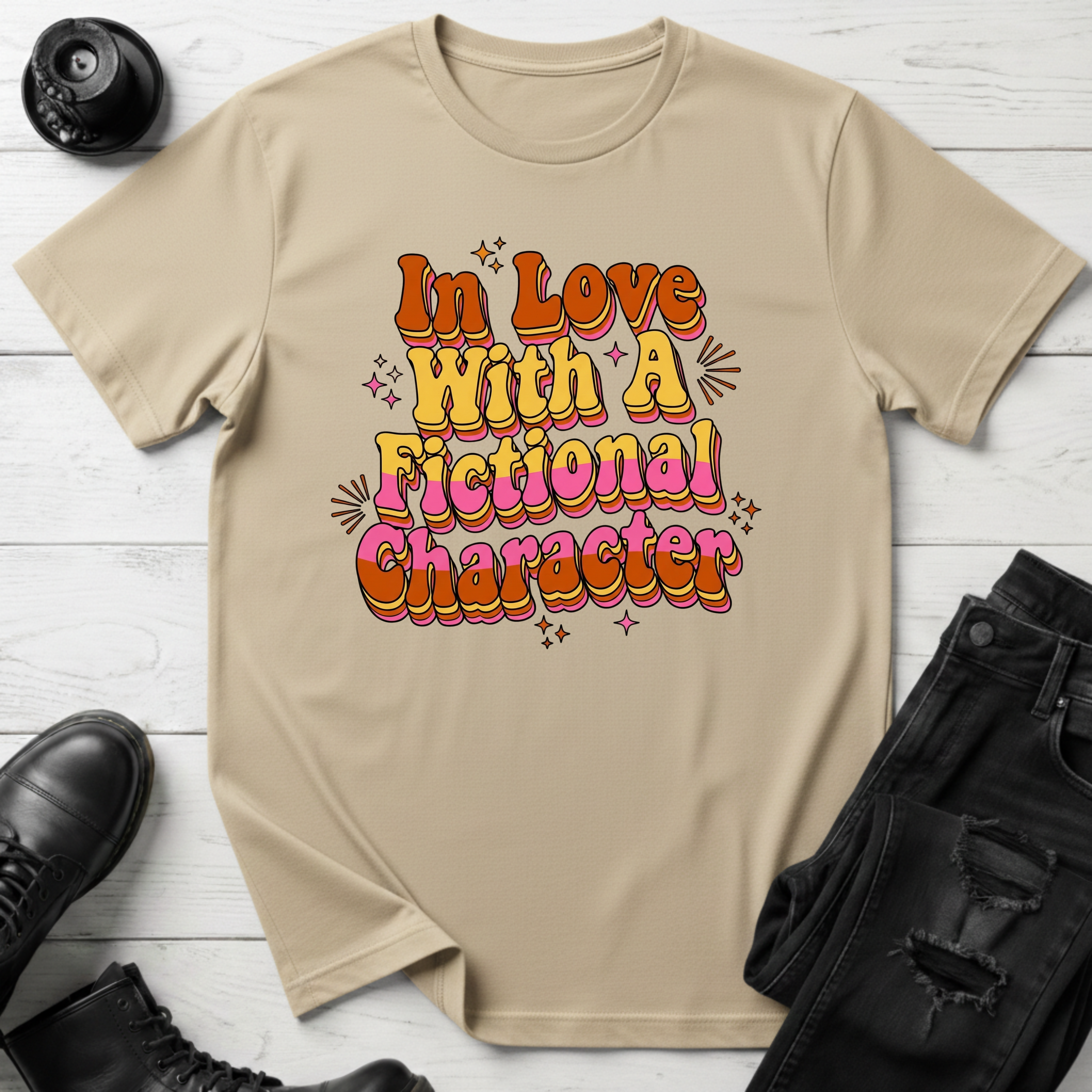 In Love With A Fictional Character T-Shirt
