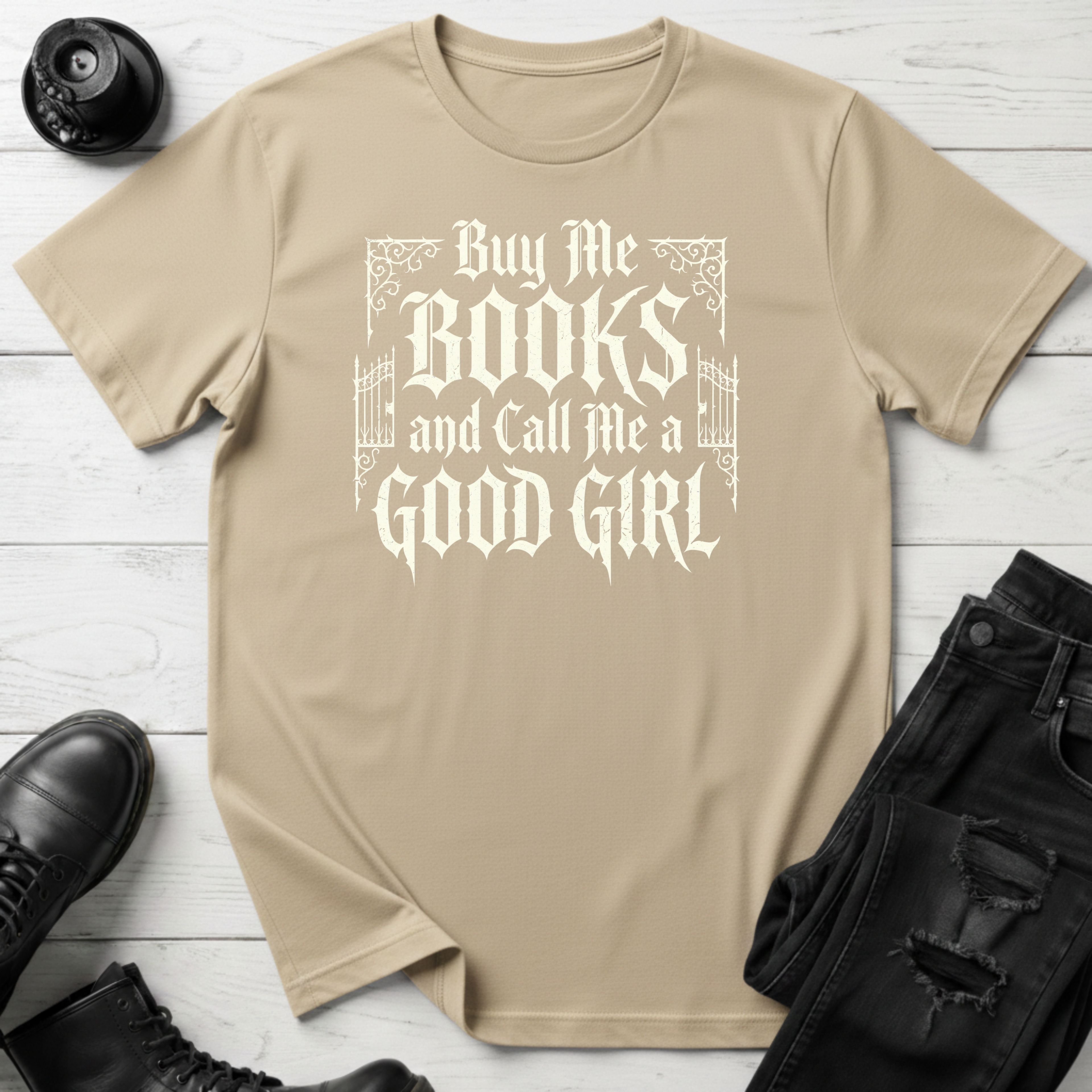 Buy Me Books And Call Me A Good Girl T-Shirt
