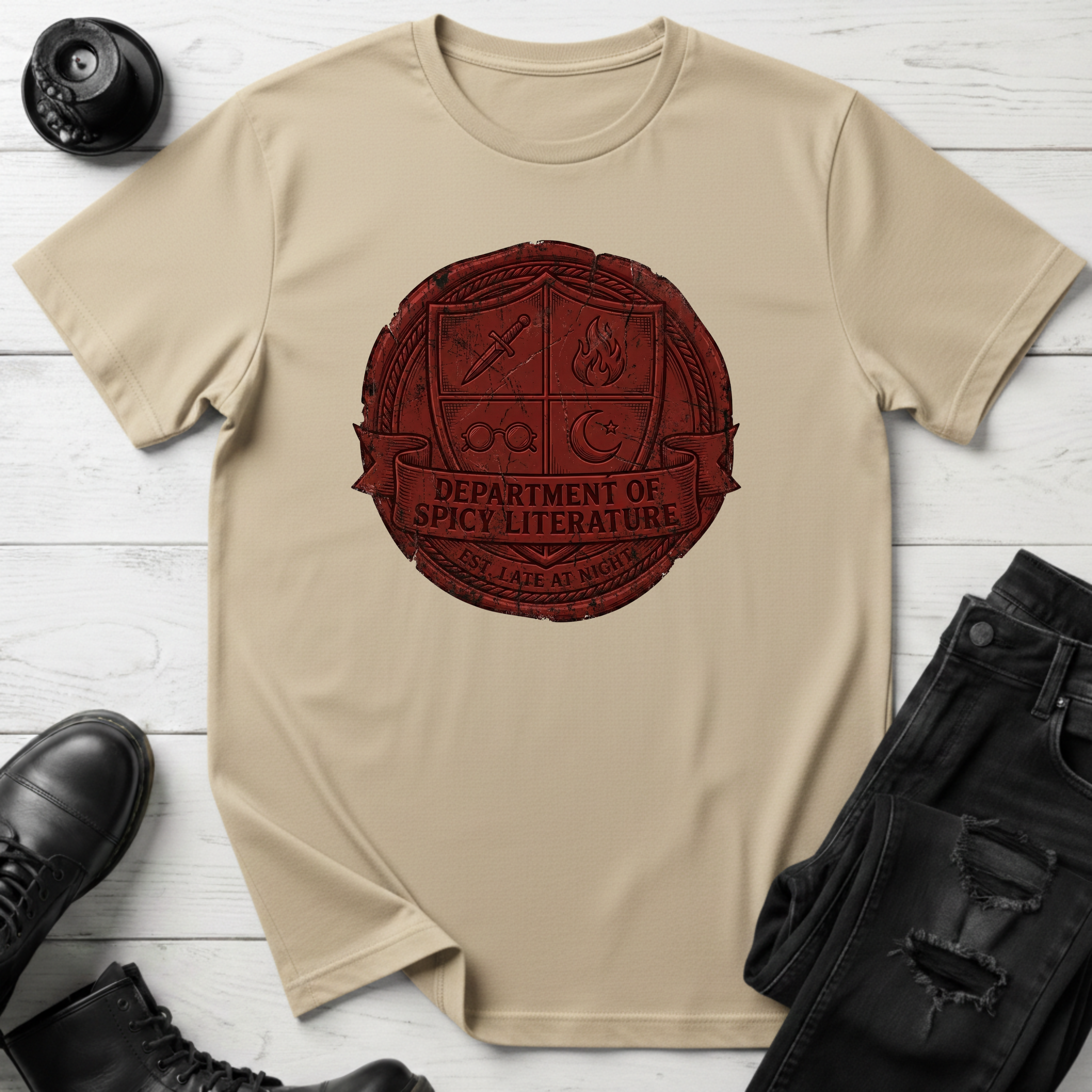 Department of Spicy Literature T-Shirt