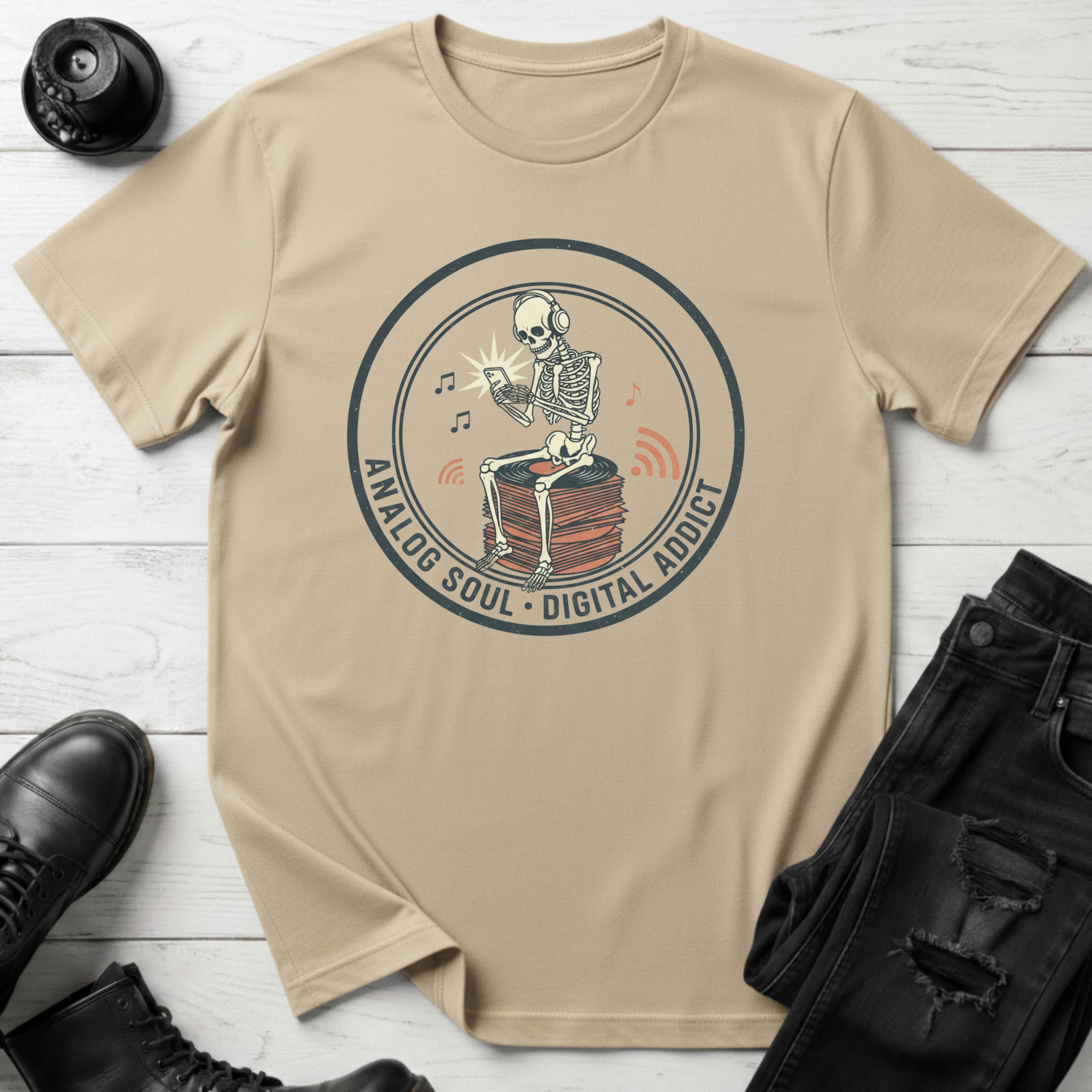 Analog Soul Digital Addict T-Shirt