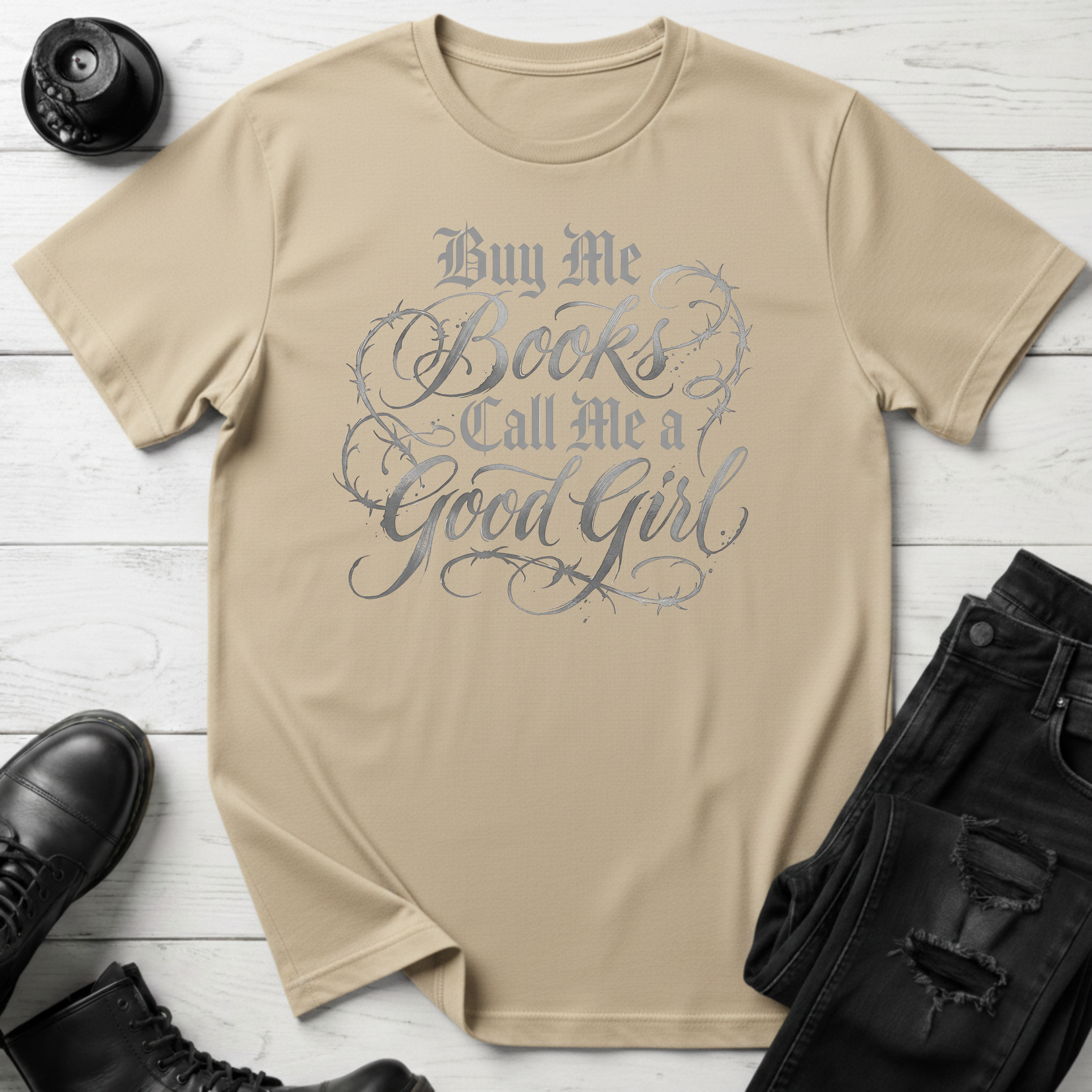 Buy me books and call me a good girl T-Shirt