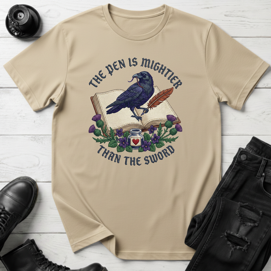 The Pen is Mightier than the Sword T-Shirt